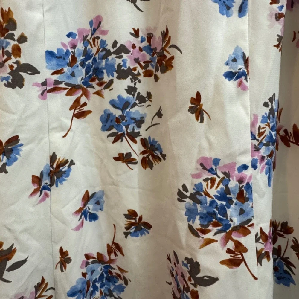 NWT Y2K Abercrombie Fitch‎ Floral Maxi Skirt High Waist Size Small $70
